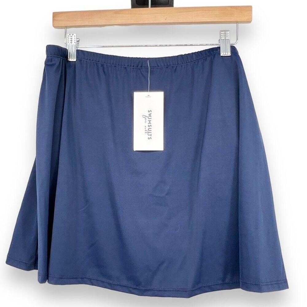 NWT Swimsuits for All Women's Plus Size 20 Chlorine Resistant A-Line Swim Skirt‎